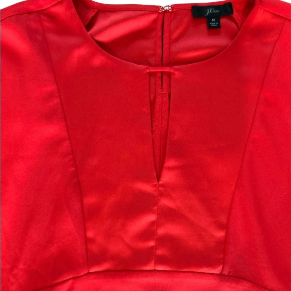 J.CREW Keyhole V-neck Top